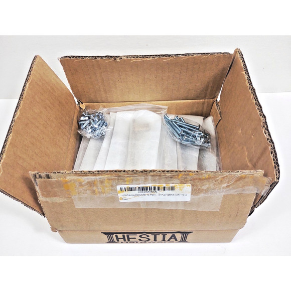 10 Pack HESTIA Satin Gold Cabinet/Drawer Handles/Pulls - 5" Hole Centers Z17 - Picture 9 of 9